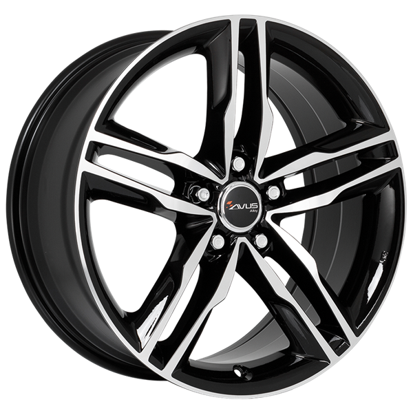 AVUS Racing AF6 - Black Polished 8,50x19 5x112,00 ET35,00