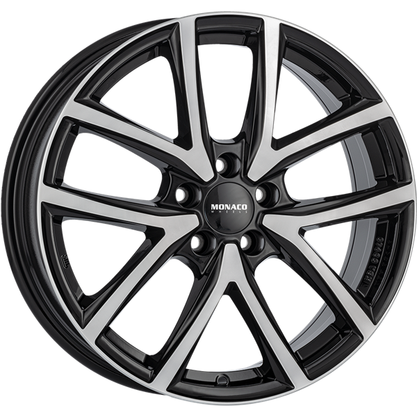 MONACO CL2 Black Polished 6,50x16 5x108,00 ET45,00