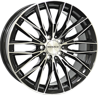 MONACO Grand Prix 2 Black Polished 8,50x20 5x112,00 ET30,00