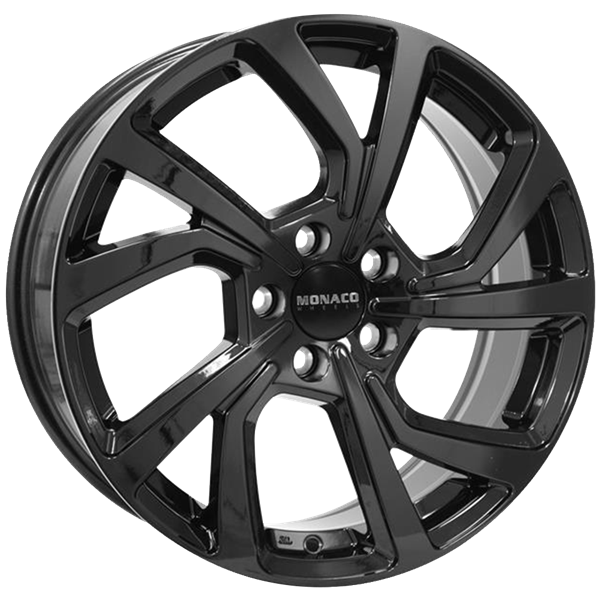 MONACO Pace Black Polished 7,50x18 5x108,00 ET45,00