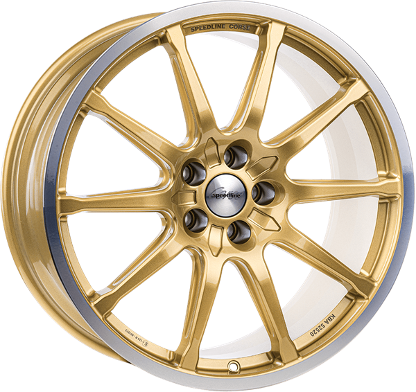 Speedline SC1 Motorismo Gold Diamond Lip 10,00x20 5x112,00 ET55,00