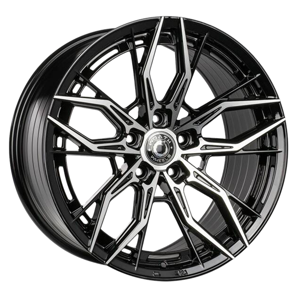 WRATH WHEELS WF-15 Black Polished 8,50x19 5x112,00 ET40,00